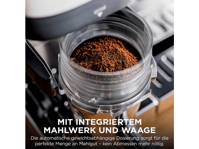 Ninja ES655EU Luxe Café Premier Plus-Serie Espressomaschine (Silber, Edelstahl-Kegelmahlwerk, 1650 Watt, ) — Foto 2 von 5