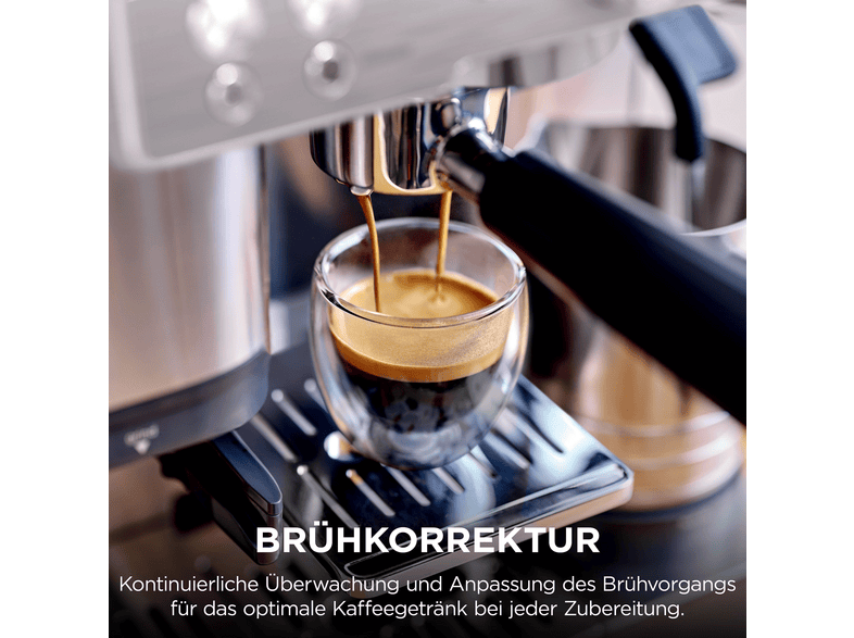 Ninja ES655EU Luxe Café Premier Plus-Serie Espressomaschine (Silber, Edelstahl-Kegelmahlwerk, 1650 Watt, ) — Foto 5 von 5