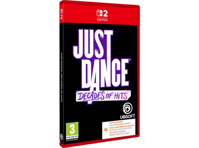 Just Dance: Decades of Hits - Nintendo Switch 2 [Code in the box]