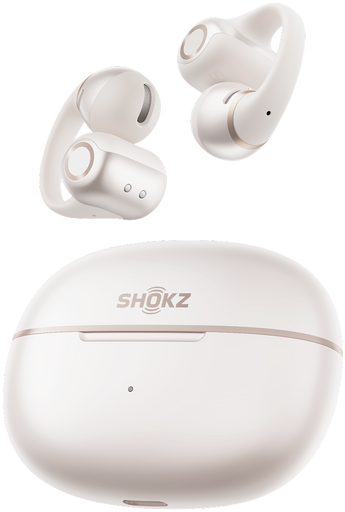 SHOKZ OpenDots 2 Bluetooth TWS vezeték nélküli fülhallgató, fehér (ODOTS2-WH)