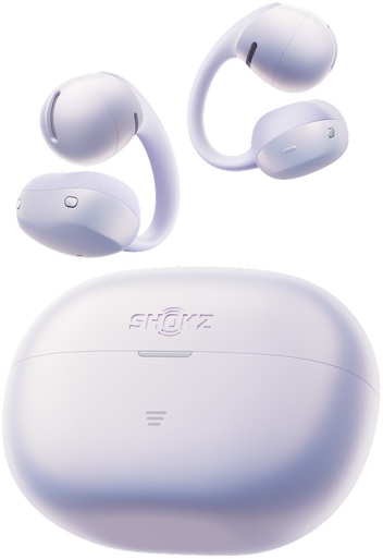 SHOKZ OpenDots Air Bluetooth TWS vezeték nélküli fülhallgató, lila (ODOTSAIR-PR)