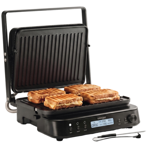Seeger MultiGrill SGR1800BK 3-in-1 Contactgrill