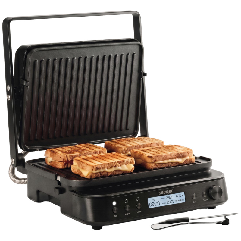 Seeger MultiGrill SGR1800BK 3-in-1 Contactgrill