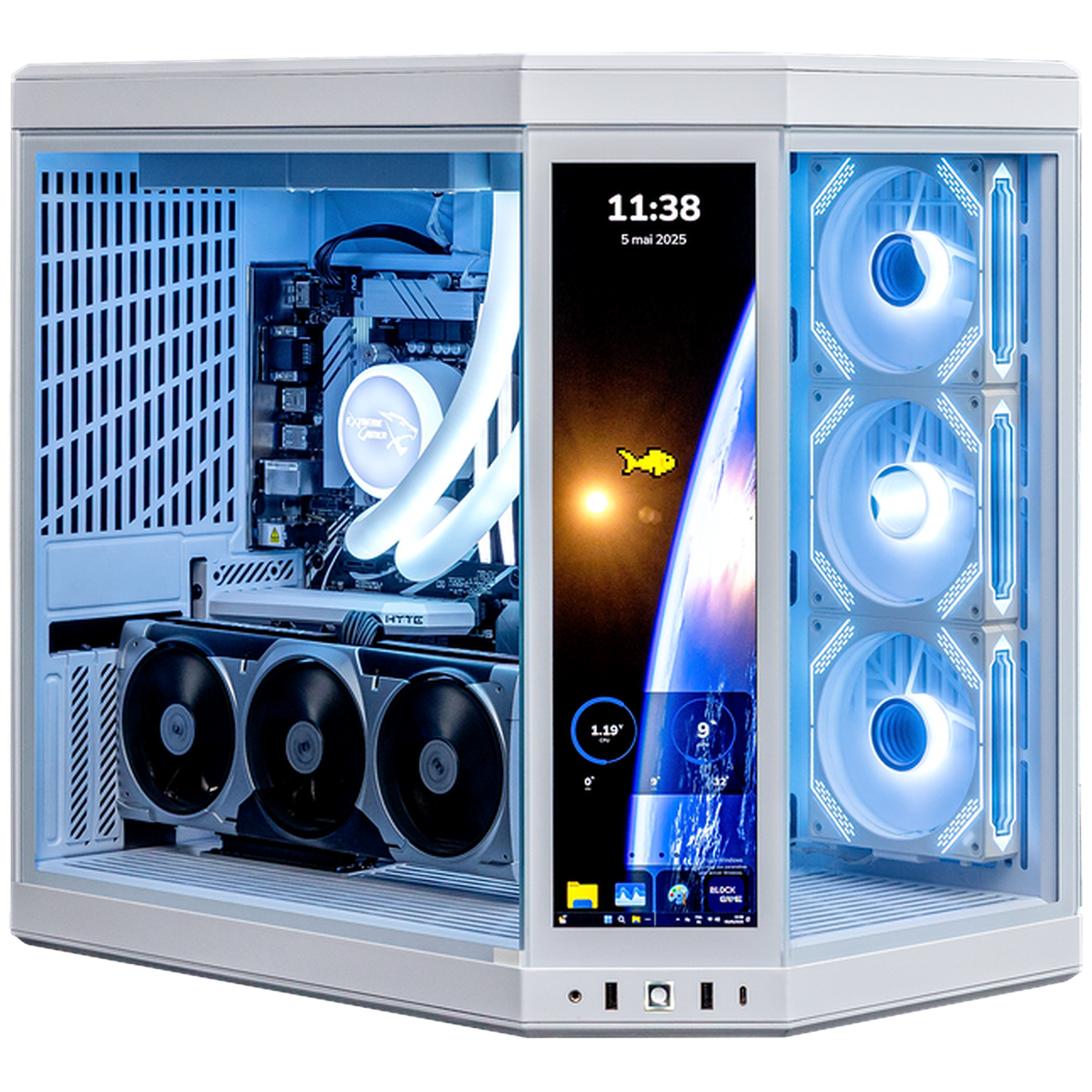 Extremegamer Hyte Edt - Amd Ryzen 7 9800x3d 32 Gb 2 Tb Geforce Rtx™ 5070 Ti