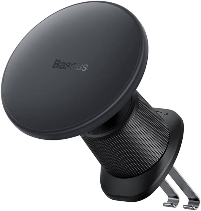 BASEUS CW01 Szellőzőrácsra rögzíthető, mágneses autós telefon töltő és tartó, 15W, fekete (C40141001111-00)