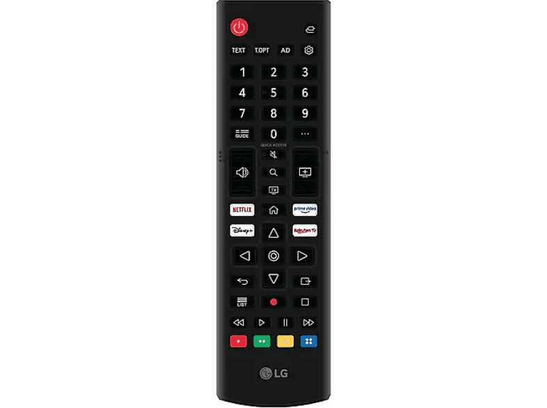 Mando a distancia - LG SR26GA, 23 cm, Negro