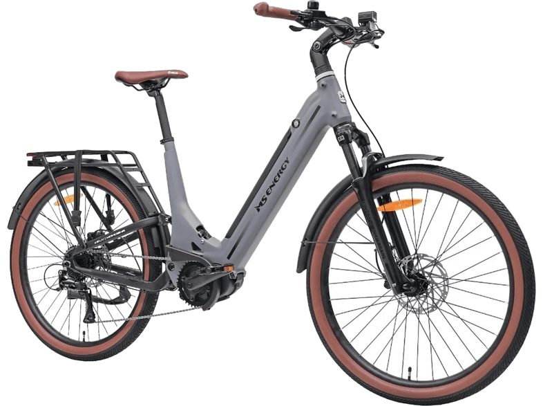 Vélo de Ville Électrique MS Energy Mokosha Gris