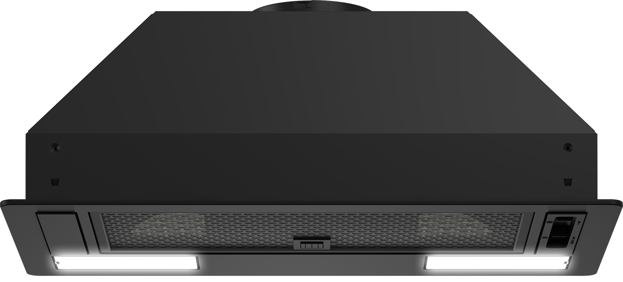 BEKO HNU51310BE Beépíthető páraelszívó, fekete, 3 fokozat, 2 db LED lámpa, 52cm