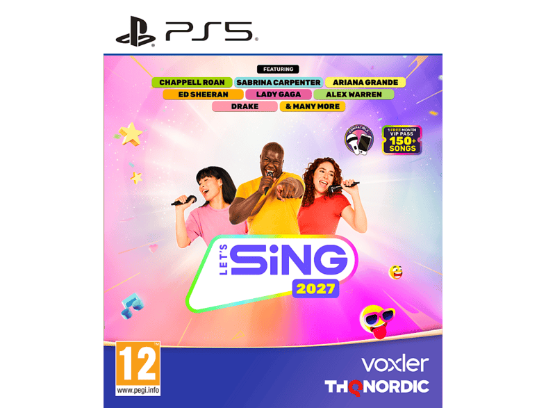 Gra PS5 PLAION Let's Sing 2027