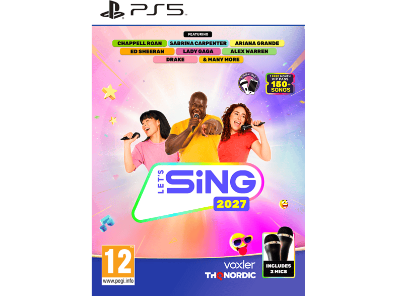PLAION Let's Sing 2027 + 2 mikrofony