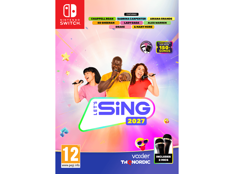 PLAION Let's Sing 2027 + 2 mikrofony