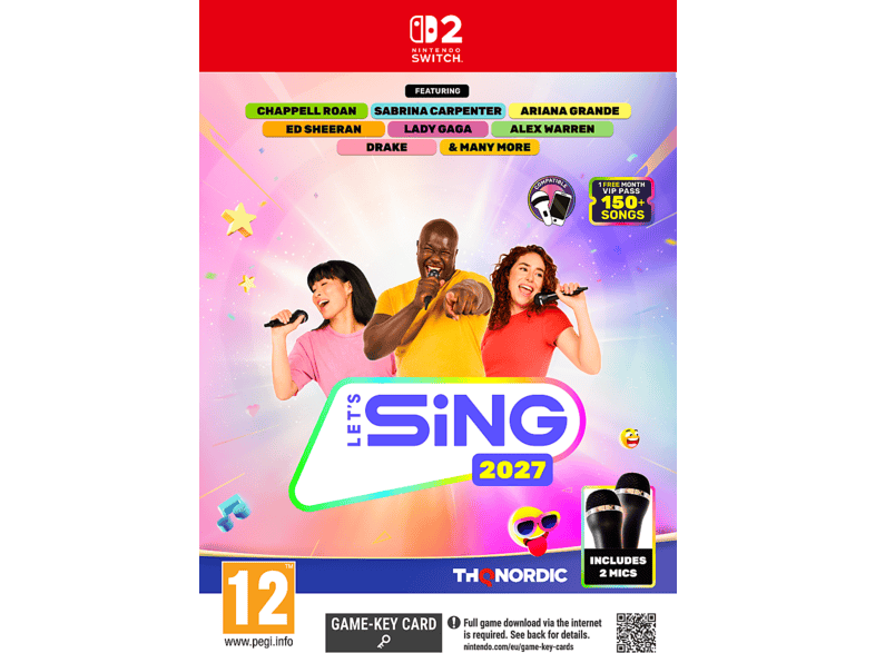 PLAION Let's Sing 2027 + 2 mikrofony