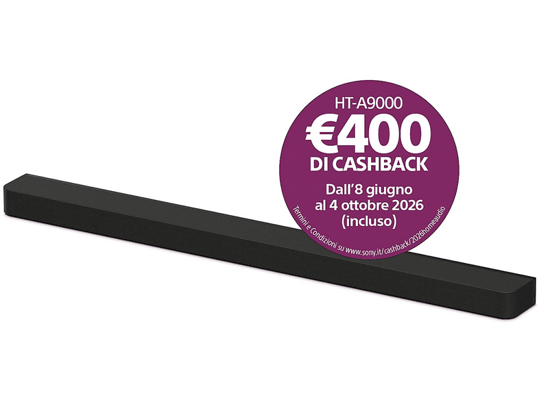 Sony BRAVIA Theatre Bar 9 — quando la soundbar batte una TV nuova