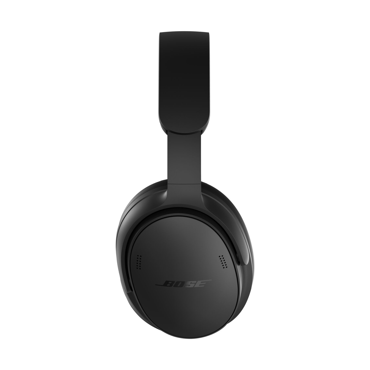 Cuffie over-ear Bose nere su sfondo bianco.
