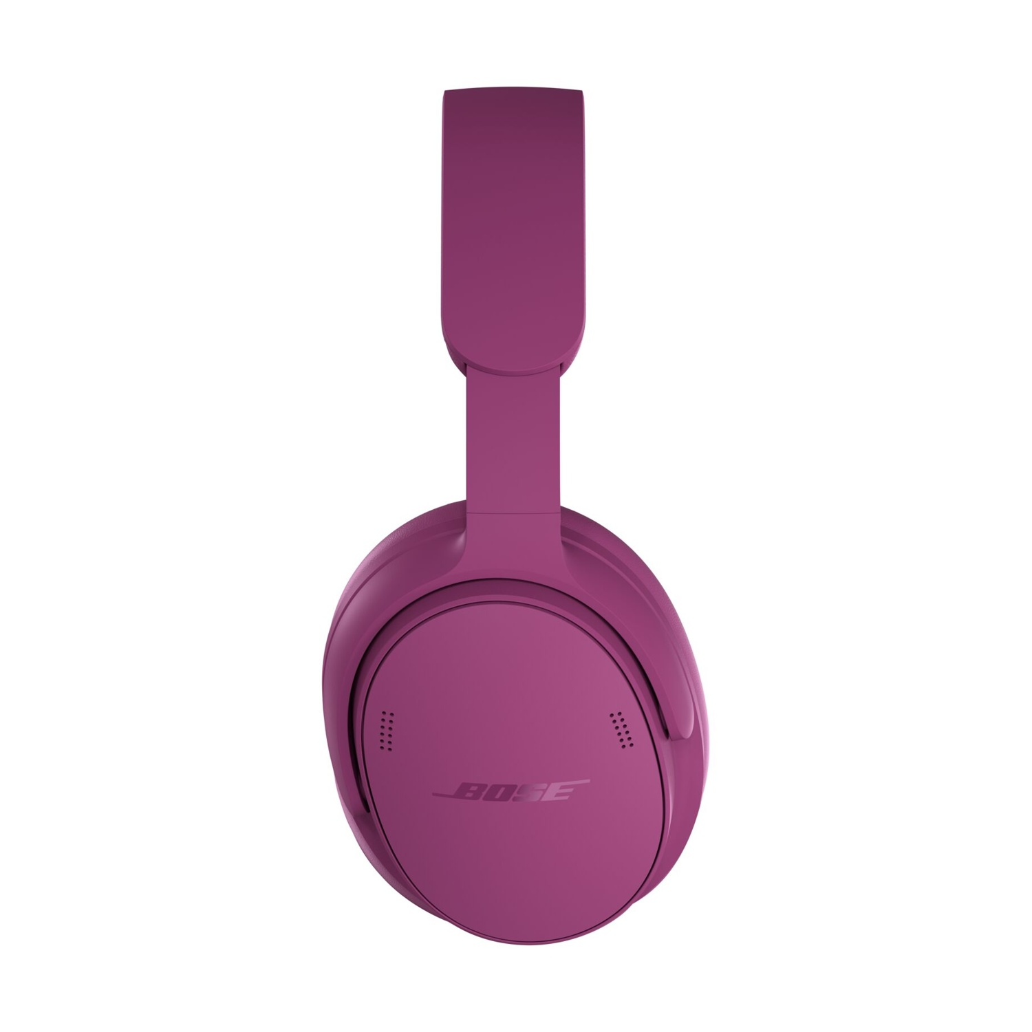 Cuffie over-ear Bose viola con un design pulito e moderno su sfondo bianco.