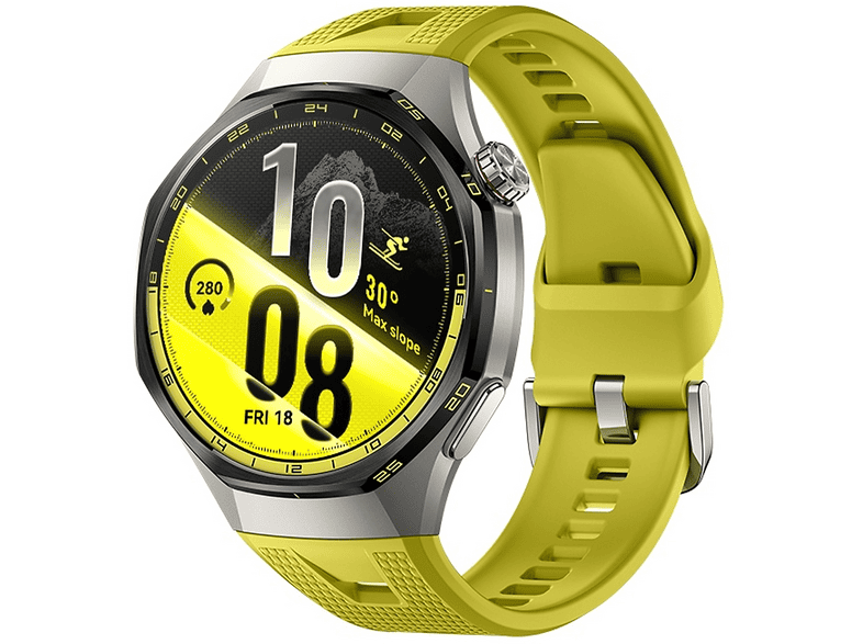 SMARTWATCH HUAWEI WATCH GT 7 PRO, Display da 1,47 ", Touchscreen, 64 GB, Bluetooth 6.0, Modulo GPS integrato, Waterproof, YELLOW