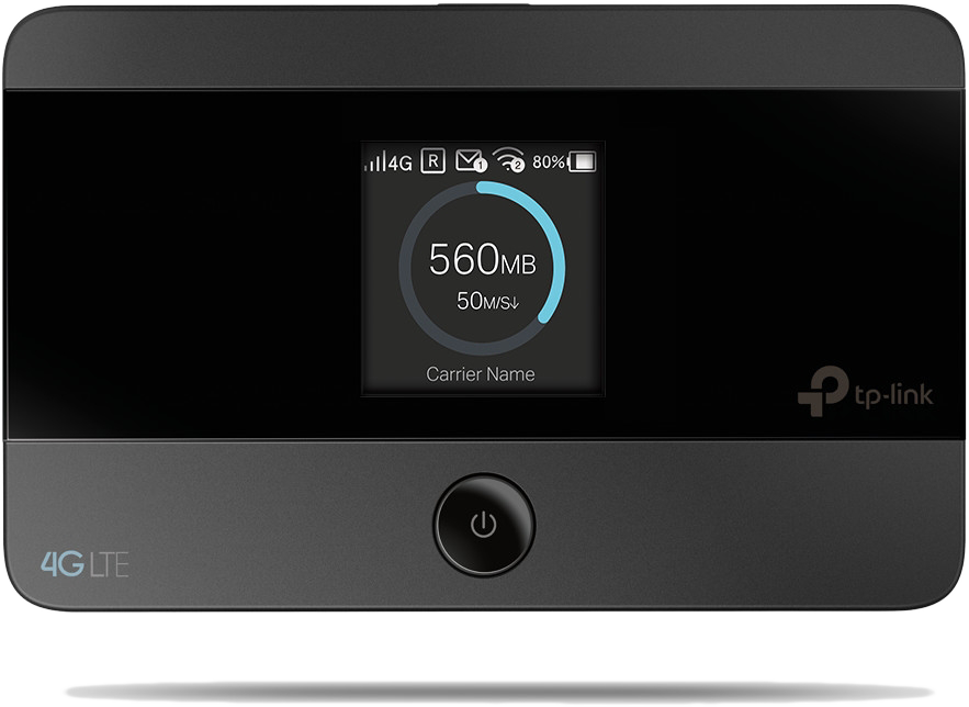 TP LINK 4G LTE mobil WIFI router, fekete (M7350)