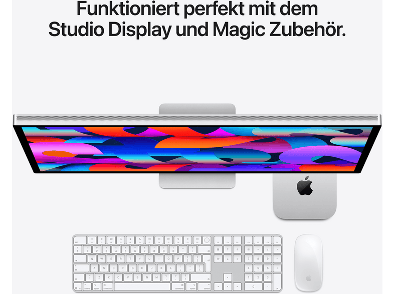APPLE (2026) Mac mini, APPLE M5 Pro Chip (15‑Core CPU und 16‑Core GPU), 24 GB RAM, 512 GB SSD, M5 Pro, macOS, Silber — Foto 4 von 5