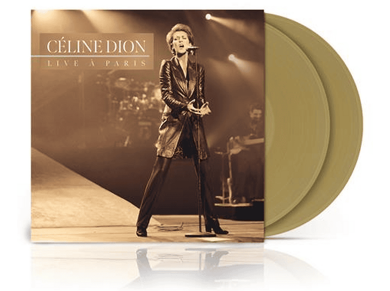Céline Dion Live À Paris Golden Tan Vinyl