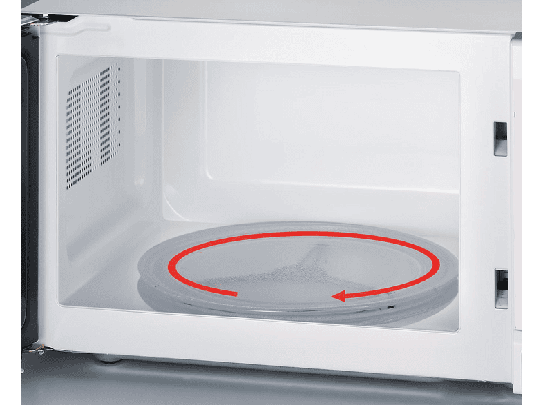 Silva-Homeline MW21.1 Mikrowelle (700 Watt, Freistehend, 17 l, Weiß) — Foto 2 von 5