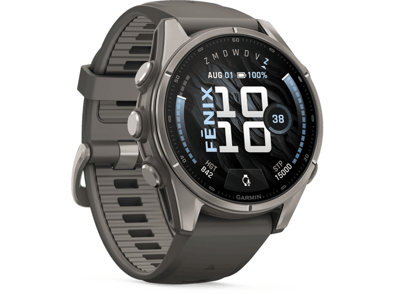 Garmin Fenix 9 GPs 43mm Gray 010-04761-11
