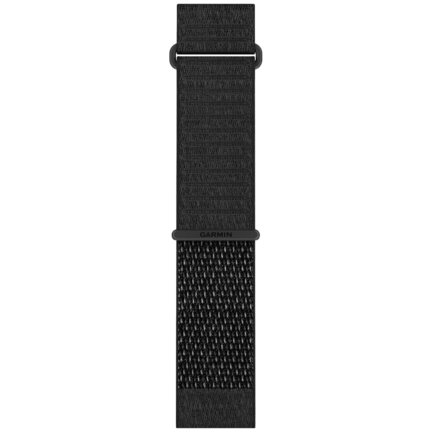 GARMIN Stoffen polsband 26MM Quickfit kort Horlogebandje Zwart