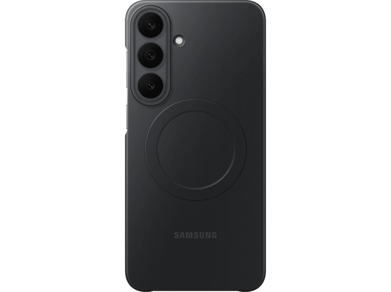 Samsung Galaxy S26 FE Coque Arrière Fine en Silicone avec Aimant Noir