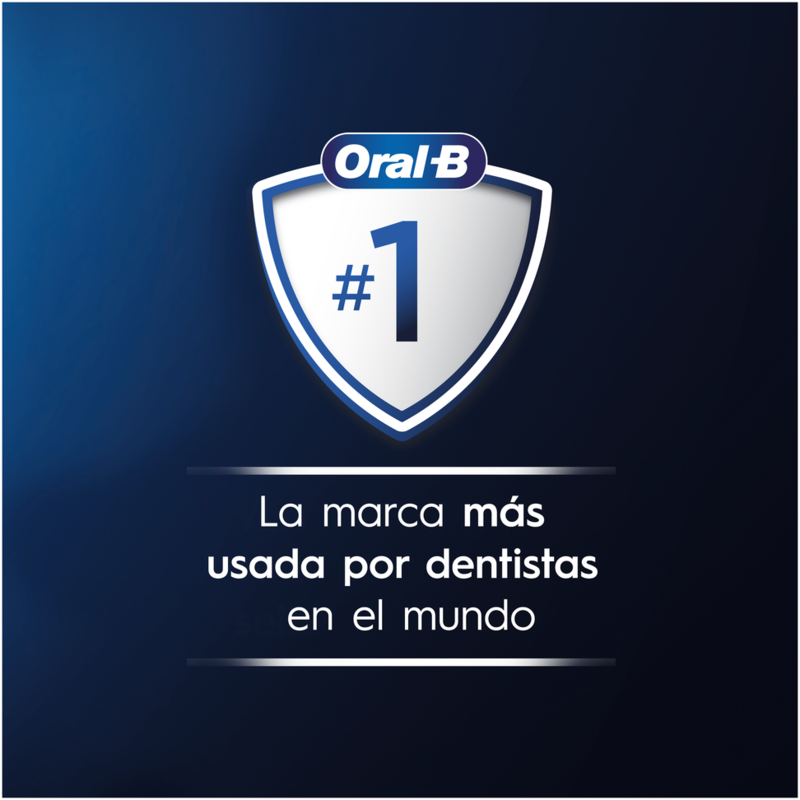 #1. Oral-B. La marca más usada por dentistas en el mundo.