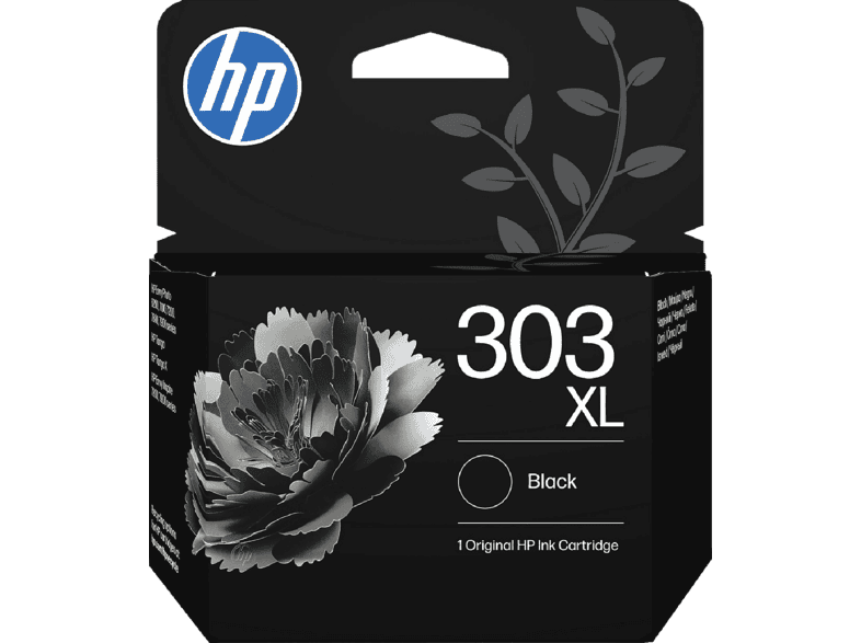 Cartucho de tinta - HP Original 303XL, T6N04AE, Instant Ink, Negro