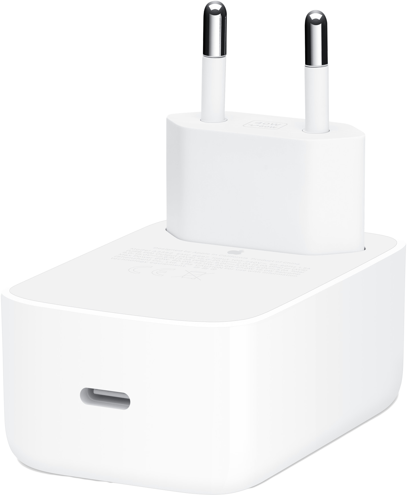 APPLE Hálózati adapter, USB- csatlakozó, 40W, max 60W, fehér (mgtu4zm/a)