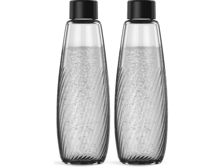 Sodastream Duo Glasflasche 1l, 2 Stück (für Sodastream E-Duo/Duo)