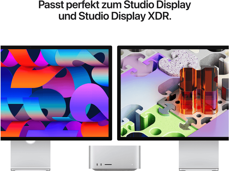 APPLE (2026) Mac Studio, APPLE M5 Max Chip (18‑Core CPU und 32-Core GPU), 36 GB RAM SSD, M5 Max, macOS, Silber — Foto 4 von 5