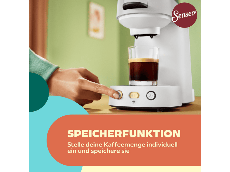 Philips CSA 225/50 Senseo Vibe Kaffeepadmaschine, Grau — Foto 4 von 5