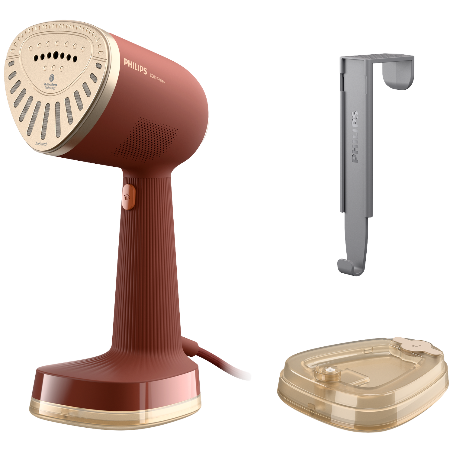 Philips Sth8040/40 8000 Serie - 1500 W Handstomer Rood