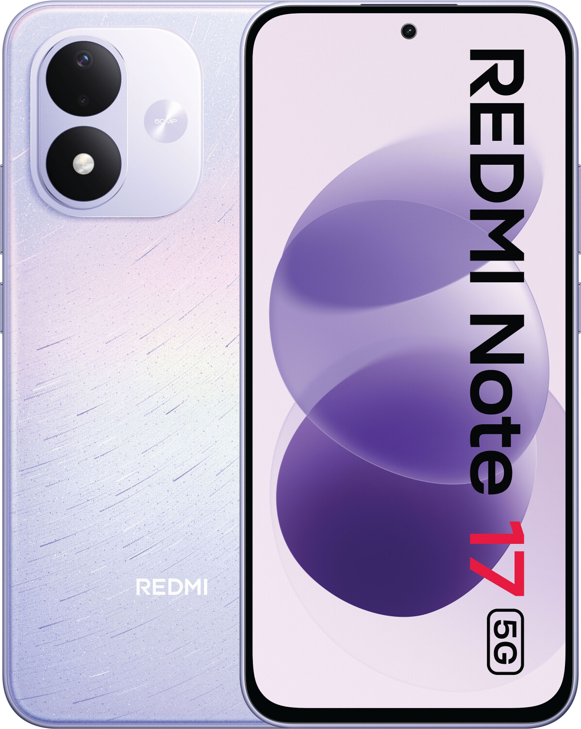 XIAOMI REDMI Note 17 5G 6/256 GB Lila Kártyafüggetlen Okostelefon (MZB0PTSEU)