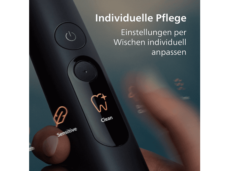 Philips DiamondClean 8000 HX8311/12 Elektrische Zahnbürste Schwarz — Foto 5 von 6