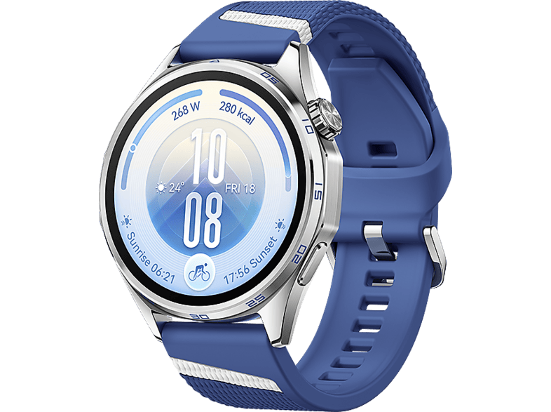 Huawei Watch GT7, 46mm, Silber/Blau; Smartwatch