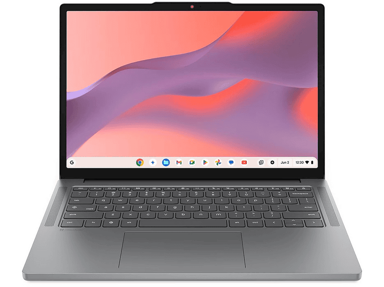 LENOVO Chromebook m CHROMEBOOK, 14 ", processore MediaTek Kompanio 540, ARM Mali-G57, RAM 4 GB, 64 GB SSD, Grey, Google Chrome OS