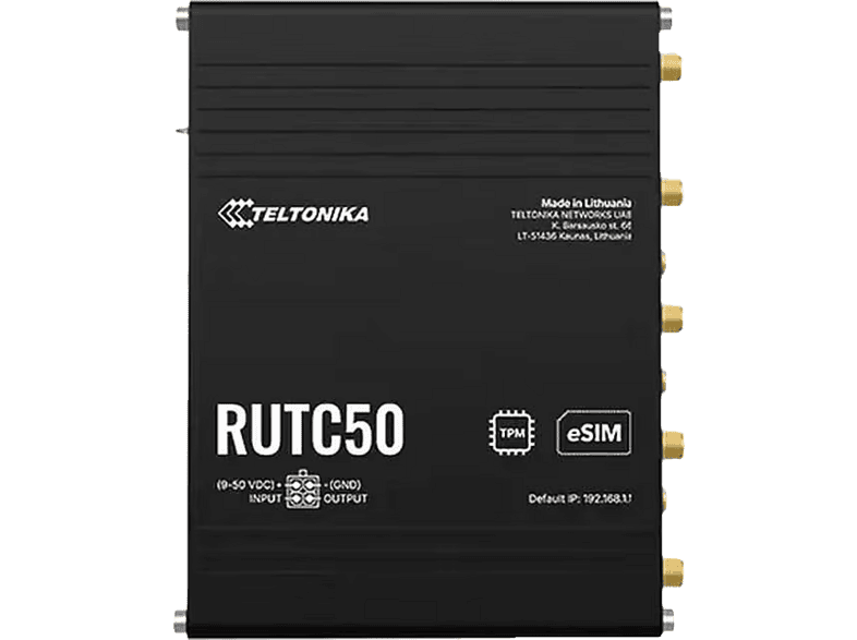 Teltonika Router Industriel 5G RUTC50 eSIM