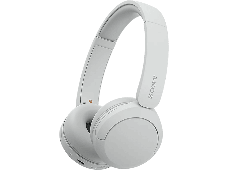SONY WH-CH520 Kablosuz Bluetooth Kulak Üstü Kulaklık, 50 Saat Pil, Multipoint, Hızlı Şarj - Beyaz