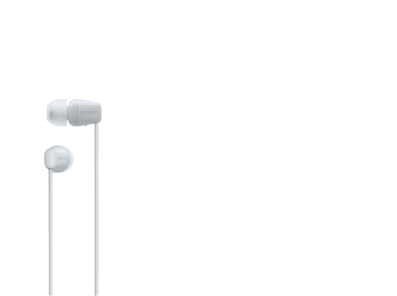 Sony WIC100W.CE7 WI-C100 Kablosuz Beyaz Kulak İçi Kulaklık