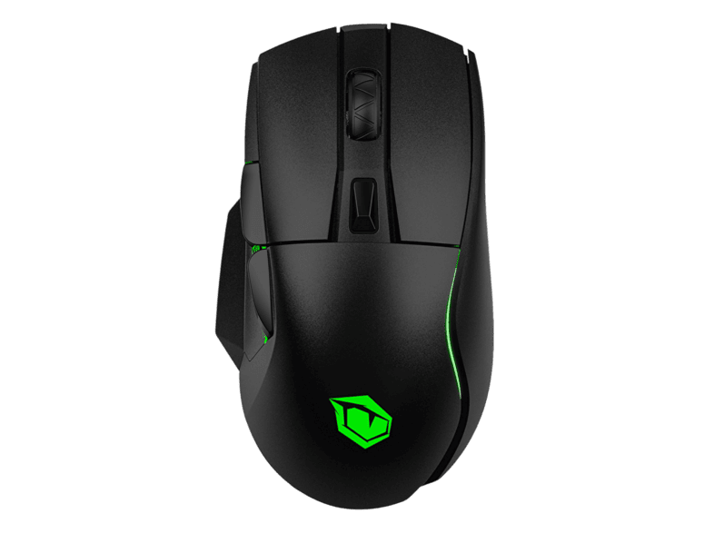 PUSAT Reflex Ultra Yüksek Performanslı RGB PixArt AIM 3335 Sensör 16000 DPI Kablosuz Oyuncu Mouse Siyah