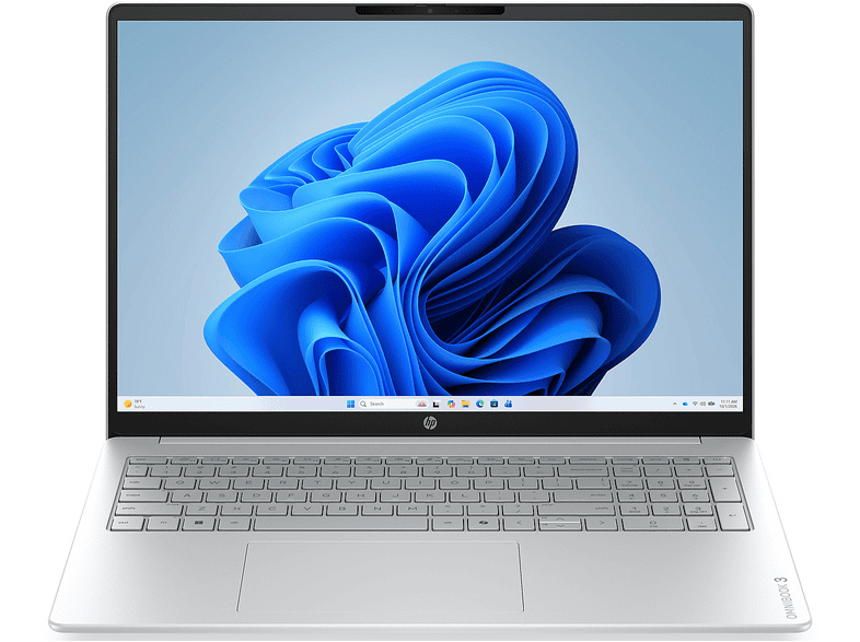 HP OMNIBOOK 3 AI 16-BW0005NLX Notebook, 16 ", processore AMD Ryzen 7 250, Radeon™ Onboard Graphics, RAM 8 GB, 512 GB SSD, Argento, Windows 11 Home
