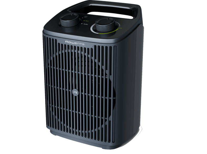 Calefactor portátil - Rowenta Intense Comfort SO2351, Silencioso, 2000 W, Temperatura ajustable, Azul