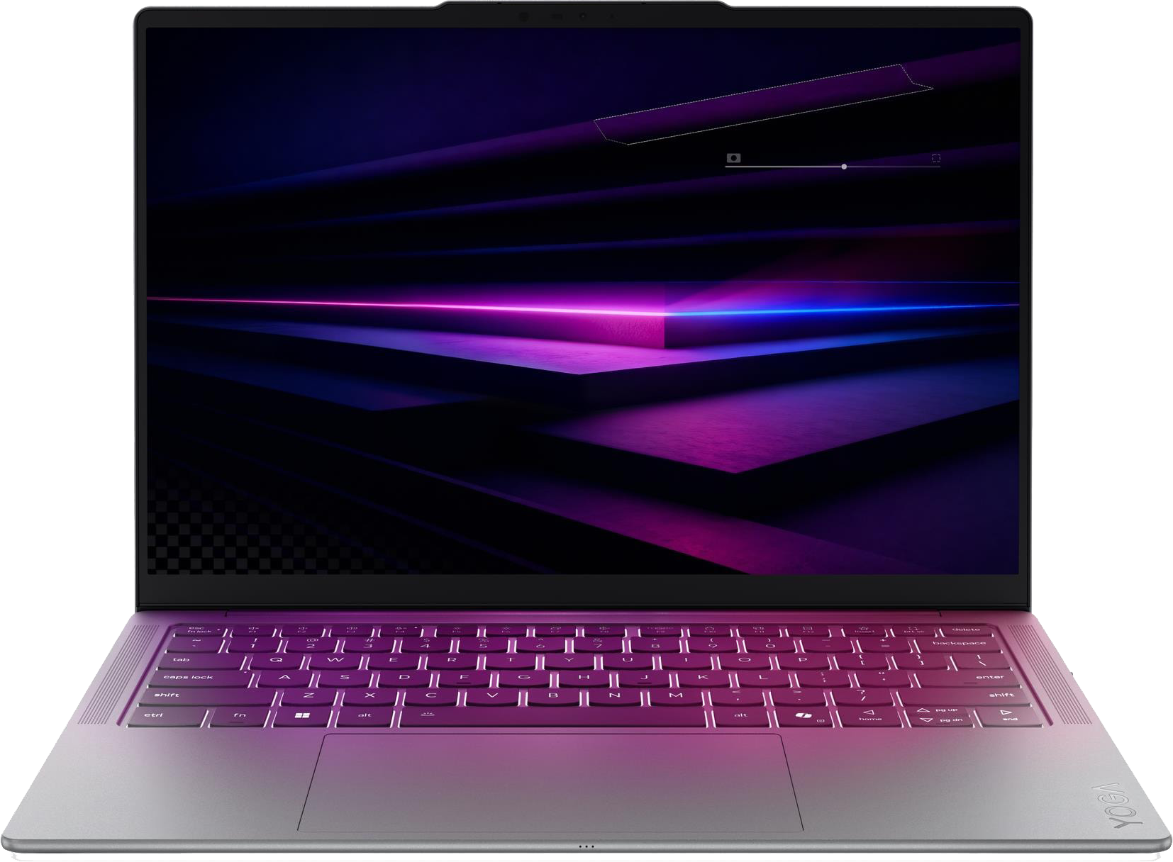LENOVO Yoga Slim 7i Aura Edition 83QM0066HV Szürke Laptop (14" WUXGA OLED/Core Ultra 7/16GB/1024 GB SSD/Win11H)
