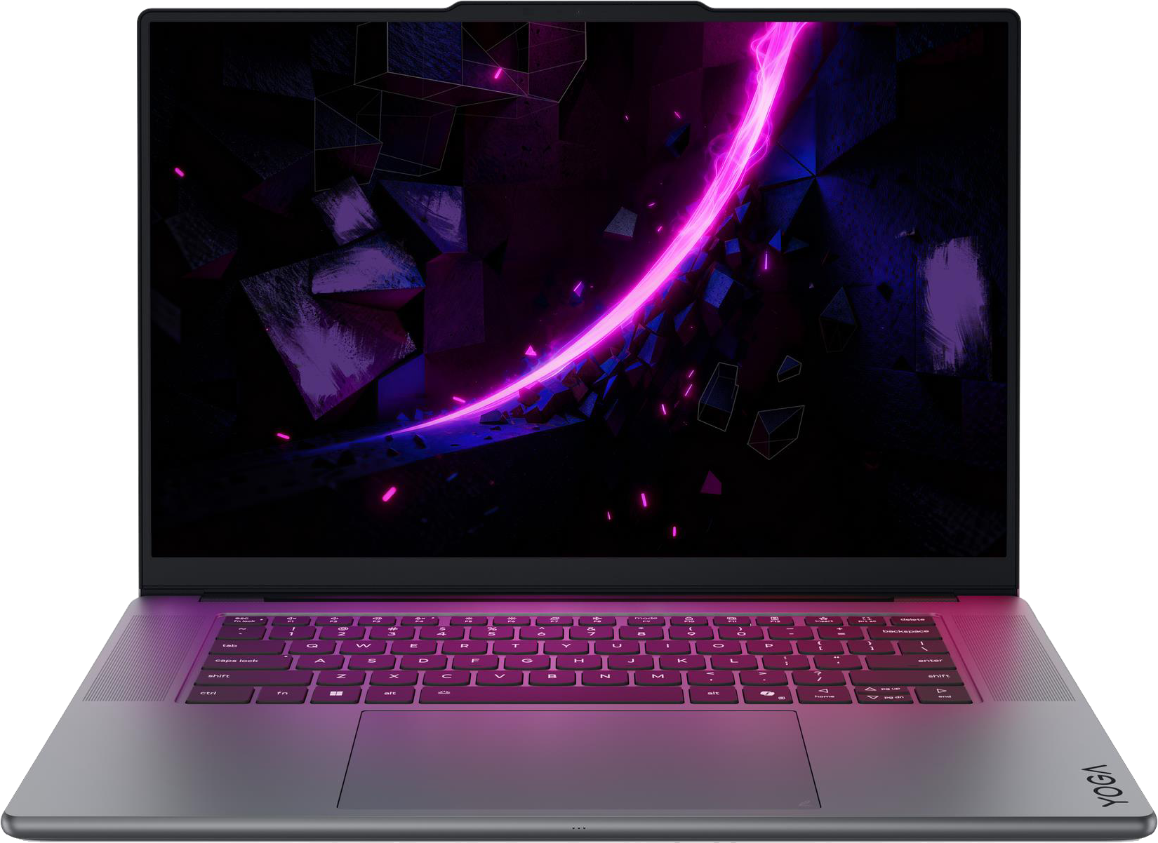 LENOVO Yoga Pro 9i Aura Edition 83SF0017HV Asztroszürke Gamer laptop (16" WQXGA+ OLED Touch/Core Ultra 9/32GB/1024 GB SSD/RTX5060 8GB/Win11P)