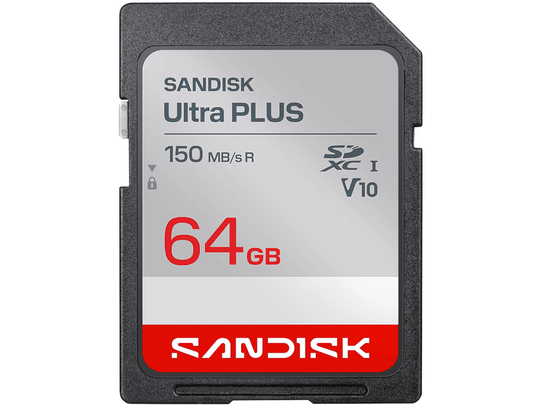 SCHEDA SD SANDISK Ultra Plus V10 U1 64GB
