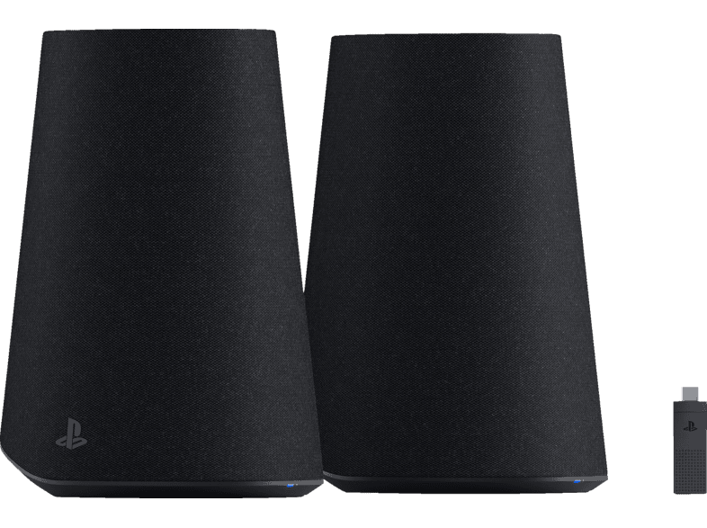 Sony pulse Elevate™ Wireless-Desktop-Gaming-Lautsprecher, Midnight Black; Desktop Lautsprecher