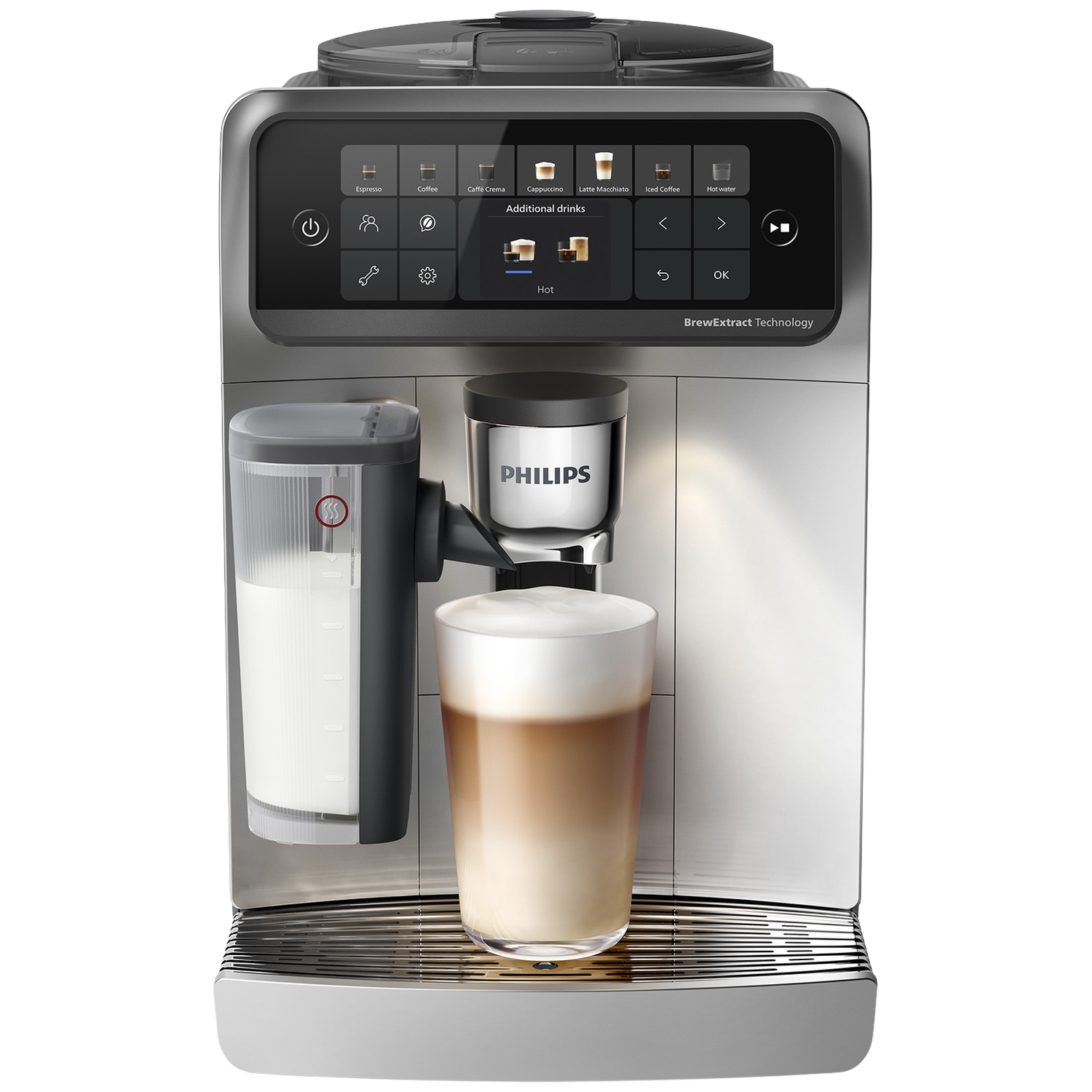 PHILIPS EP6551/10 - Volautomatische espressomachine - Grijs