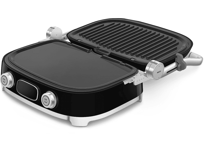 Smeg MGF01BLEU 50’s-Style Multifunktion-Kontaktgrill, Schwarz — Foto 2 von 5